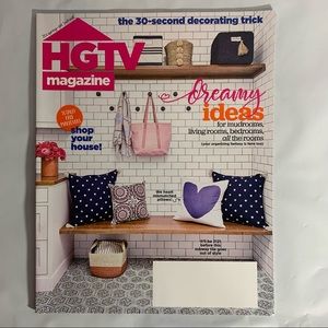 HGTV Magazine April 2021 Totally Free Makeovers Shop Your House Dreamy Ideas